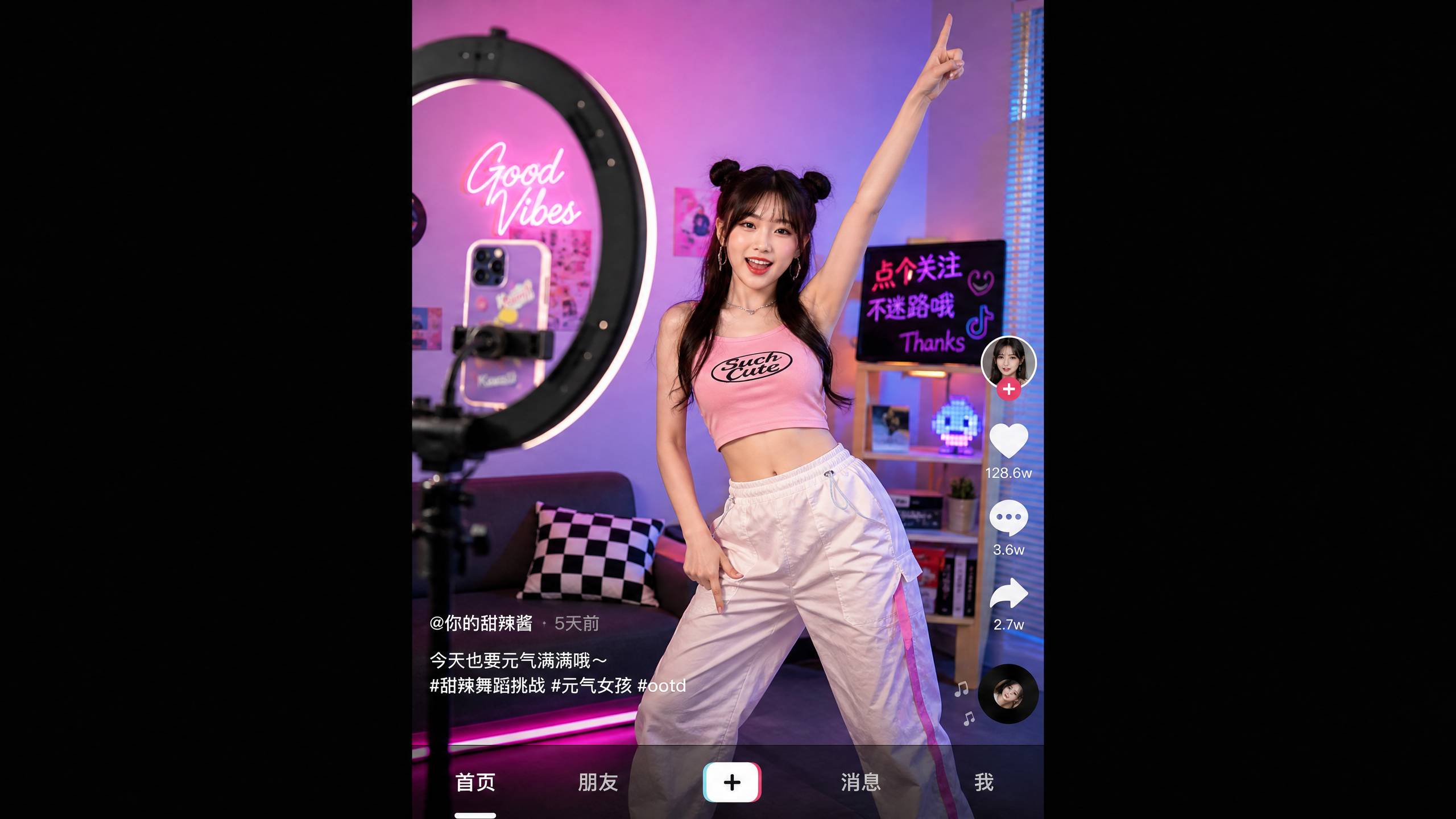 全裸跳舞